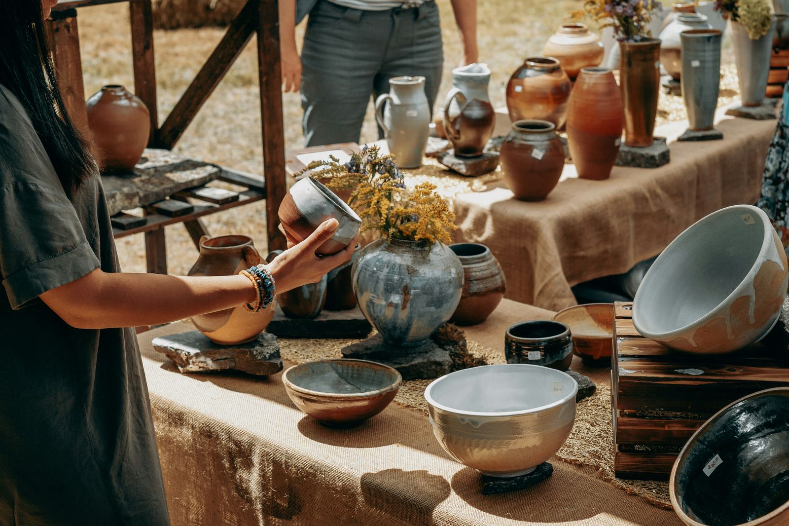 Artisan and maker booths